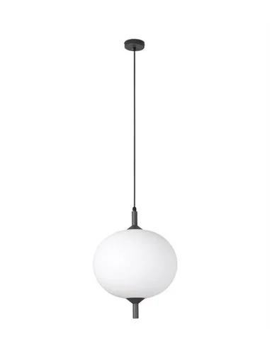 Lámpara colgante de exterior Saigon - Faro - Lámpara tipo bola en blanco opaco