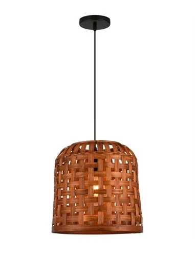 Lámpara colgante Theodor - AJP - Lámpara natural de madera de roble