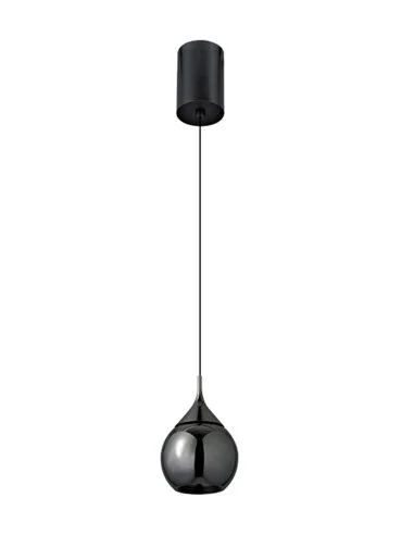 Lámpara colgante Drop - Mantra - Lámpara moderna de aluminio negro perla