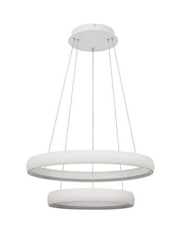 Lámpara colgante Flats - Mantra - Lámpara moderna con doble aro LED