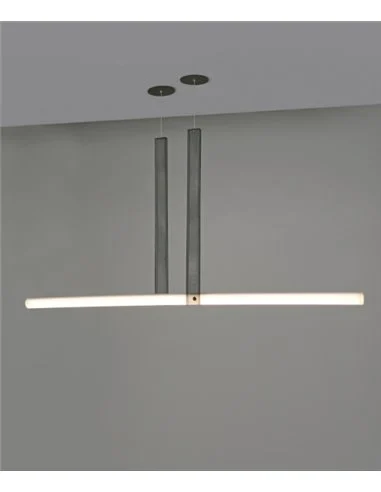 Lámpara colgante Hikari - MYO - Lámpara de techo lineal LED, de altura ajustable