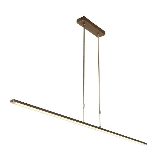 Lámpara Colgante Steinhauer Zelena LED Bronce, 1 luz