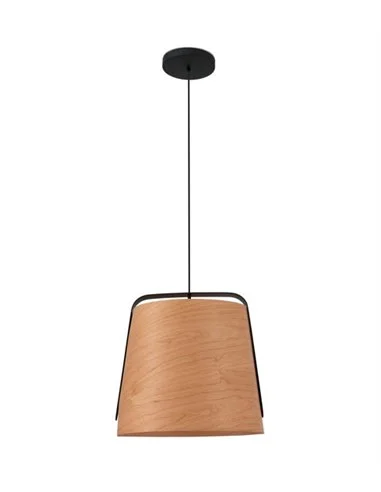 Lámpara colgante Stood - Faro - Lámpara de madera de cerezo