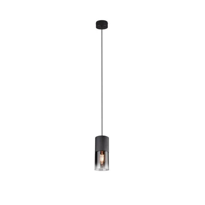 Lámpara Colgante Trio Leuchten ROBIN Negro, 1 luz