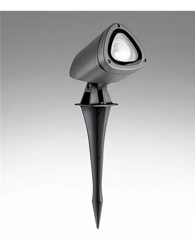 Lámpara con estaca de exterior Flux – Schuller – Acabado gris oscuro