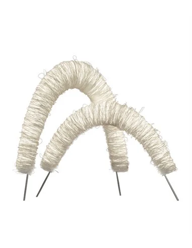 Lampara de mesa Arc - a-emotional light - Diseño decorativo de cordón blanco