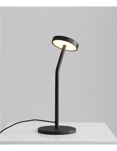 Lámpara de mesa Corvus - ACB - Lámpara LED de sobremesa orientable de diseño