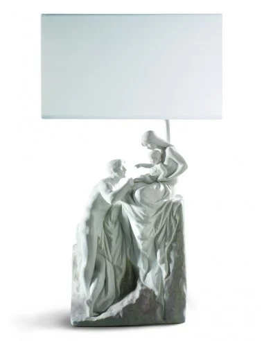 Lámpara de mesa Familia - Lladró - Lámpara decorativa de porcelana