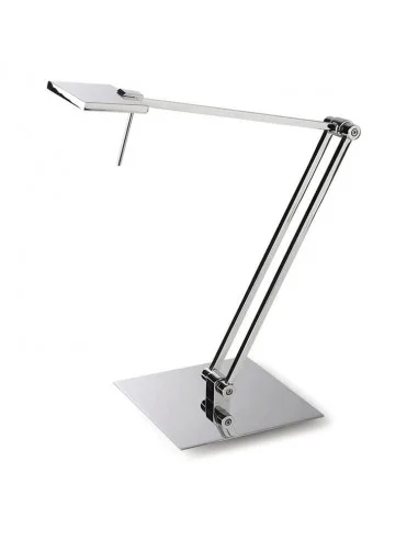 Lámpara de mesa Del - Pujol - Lámpara de escritorio orientable en cromo
