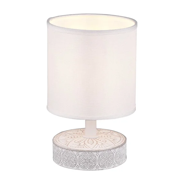 LÁMPARA DE MESA NEKANE CERÁMICA BLANCO E14