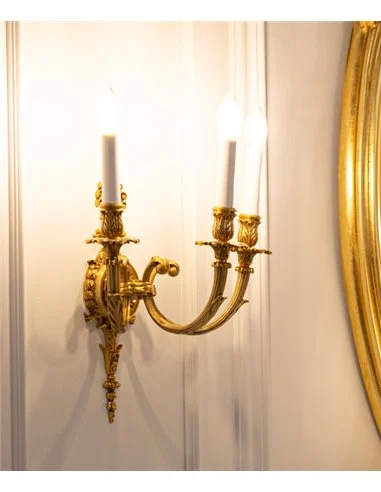 Lámpara de pared Singular Pieces – Mariner – Diseño clásico con 3 luces