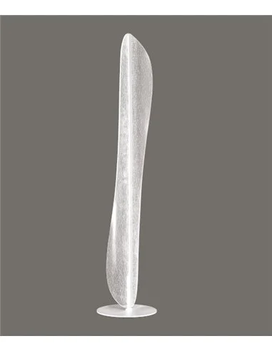 Lámpara de pie Bianca – Mantra – Pie de salón decorativo blanco, LED 3000K