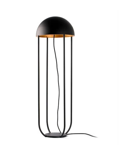 Lámpara de pie Jellyfish - Faro - Lámpara moderna negra, LED