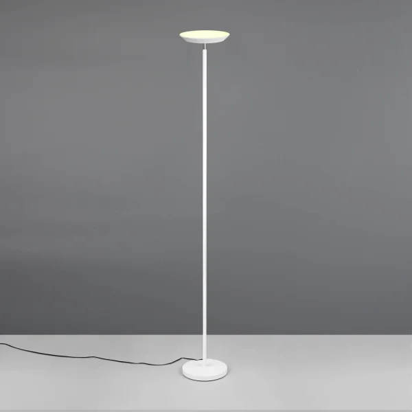 LÁMPARA DE PIE LED 17W REGULABLE 2700-6500K BLANCO SCHUBERT