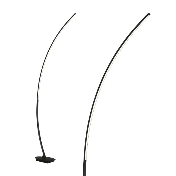 LÁMPARA DE PIE LED THEODOR 11W 3000K NEGRO