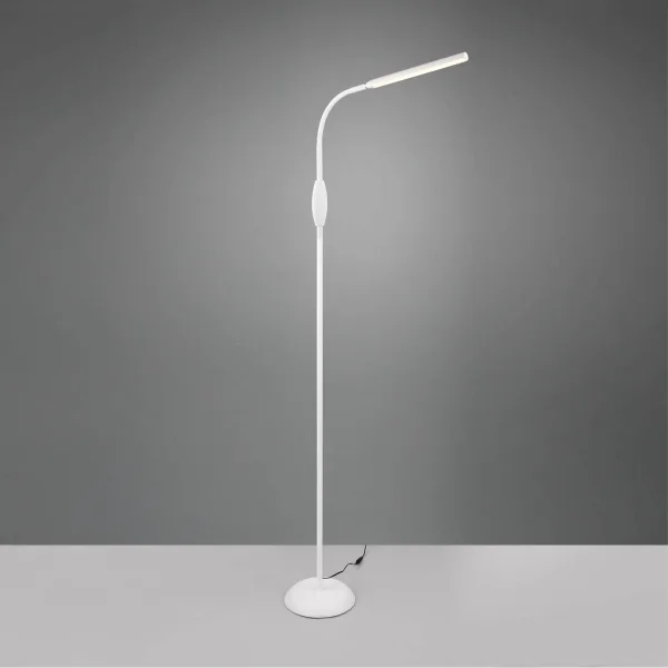 LÁMPARA DE PIE TÁCTIL LED 5W REGULABLE BLANCO TANNER