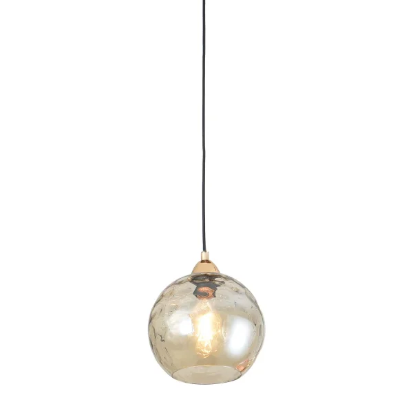 LÁMPARA DE TECHO 1 LUZ TULIPA ÁMBAR NERIUM