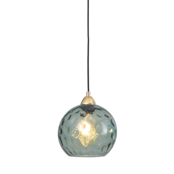 LÁMPARA DE TECHO 1 LUZ TULIPA FUMÉ NERIUM