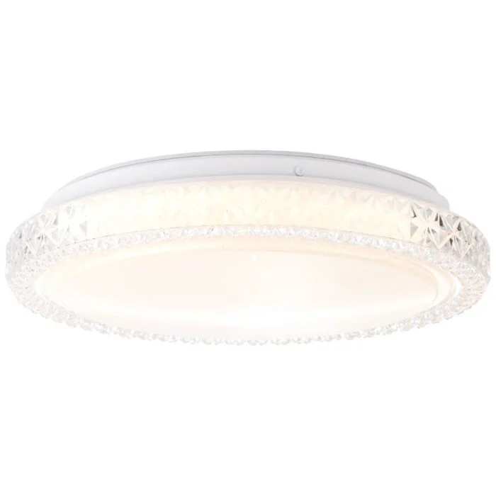 Lámpara de Techo Brilliant Badria Blanca, 1 luz