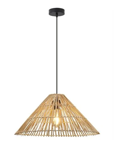 Lámpara colgante Vinson - AJP - Lámpara boho chic de cuerda, diseño artesanal