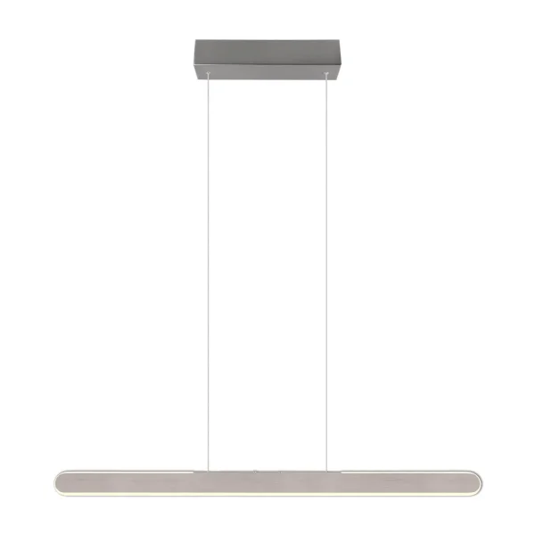 LÁMPARA DE TECHO COLGANTE LED 28W 2700-6500K ALUMINIO PULIDO HELENA