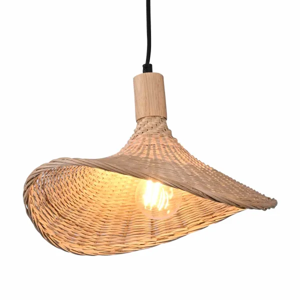 LÁMPARA DE TECHO RATTAN Ø 32 CM GENEVIEVE