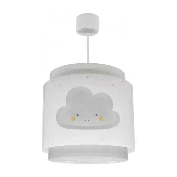 LÁMPARA DE TECHO INFANTIL NUBE GRIS