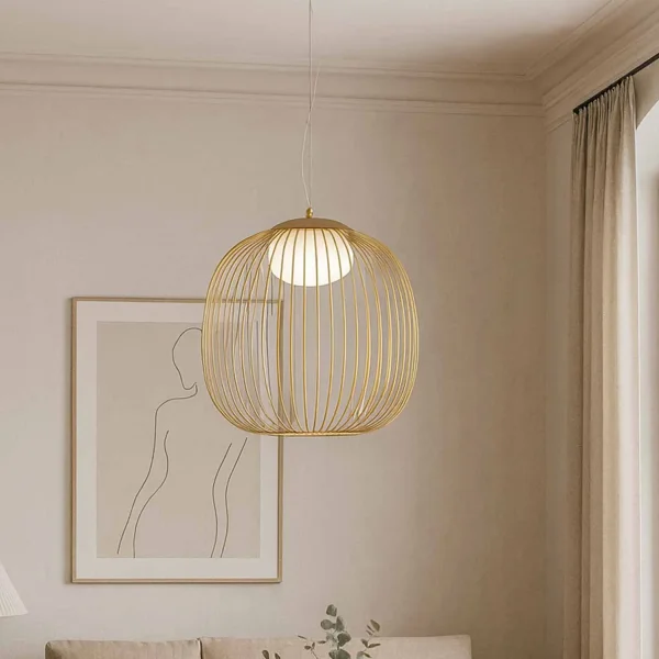 LÁMPARA DE TECHO LED 13W 3000K-4000K-6000K Ø40CM DORADO ARVEN