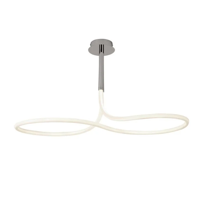 Lámpara de Techo Mantra NUR LINE LED Cromo, Blanca, 1 luz