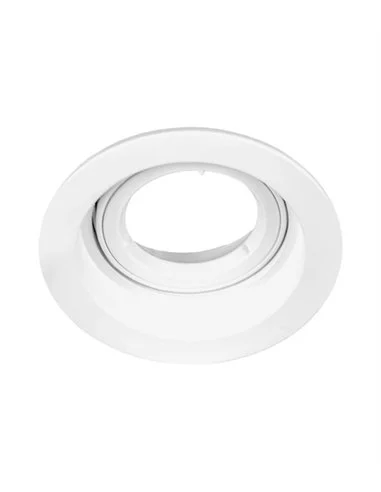 Lámpara empotrable 4205 - Conalux - Downlight blanco orientable