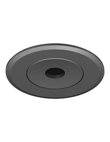 Lámpara empotrable Dot R - Conalux - Foco negro LED 4W
