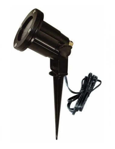 Lámpara Estaca Tono - Faro - Foco estaca negro para jardin