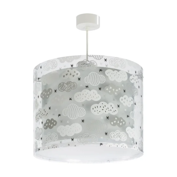 LÁMPARA INFANTIL CLOUDS GRIS