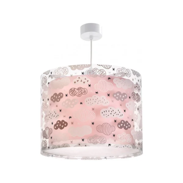 LÁMPARA INFANTIL CLOUDS ROSA