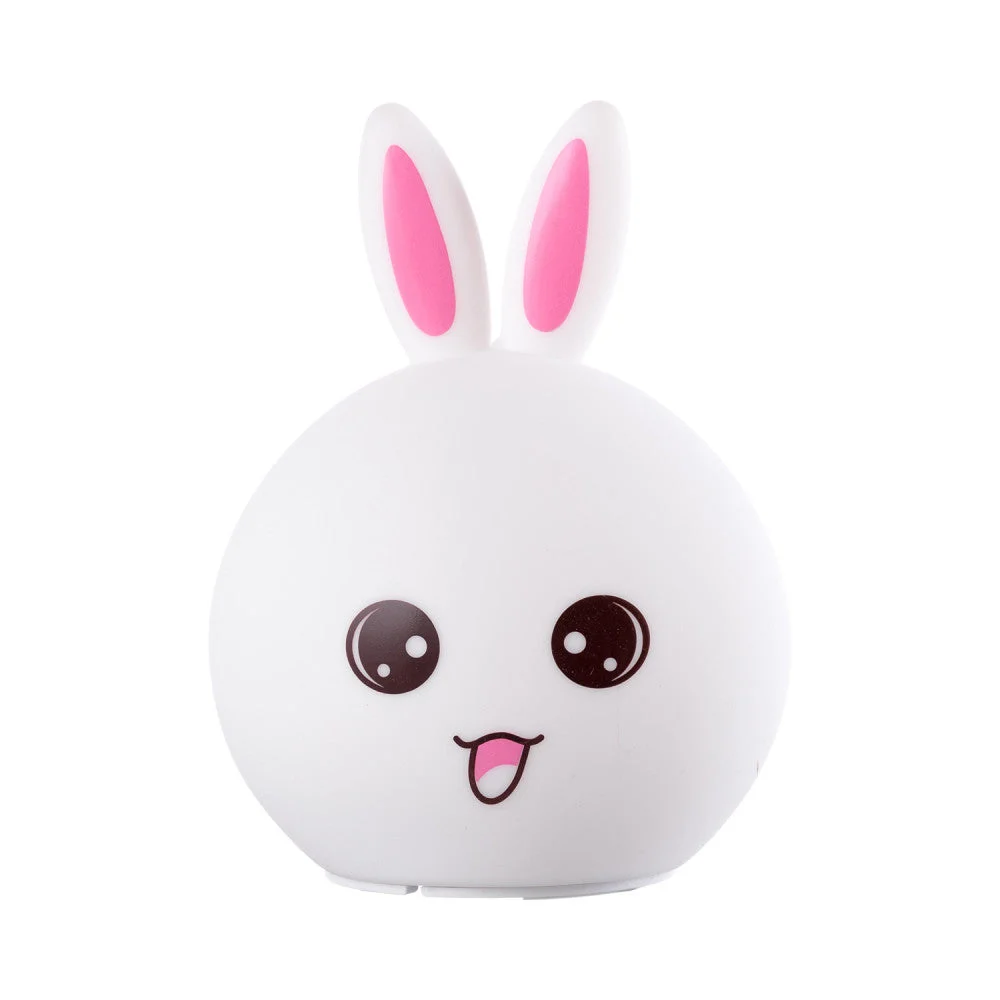 Lampara Nocturna de Mesa Led Infantil Quitamiedos y Recargable "Babyrabbit" [HO-BABYRABBIT-WW-CW