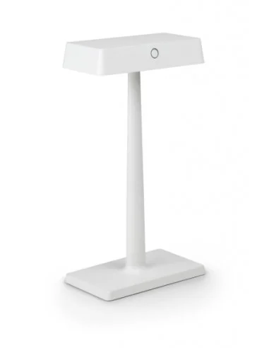 Lámpara portátil de exterior blanca Liss – Novolux Lighting