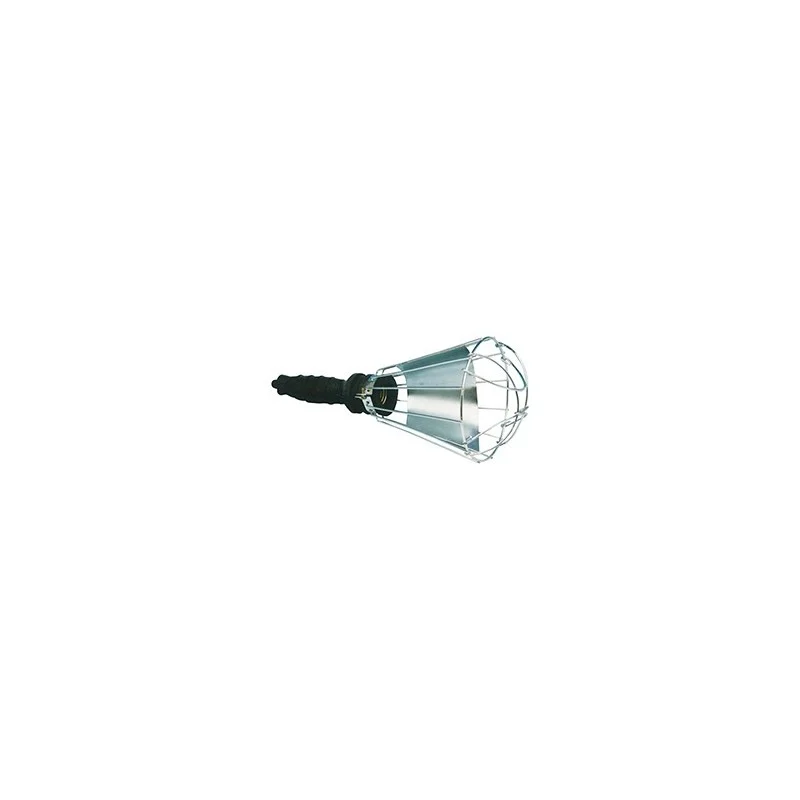 Lámpara portátil goma cable y pantalla antideslumbrante