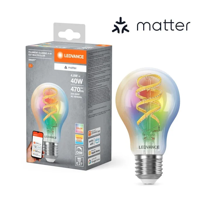 Lámparas Ledvance E27 LED 4.8 Watt regulable 470 Lumen