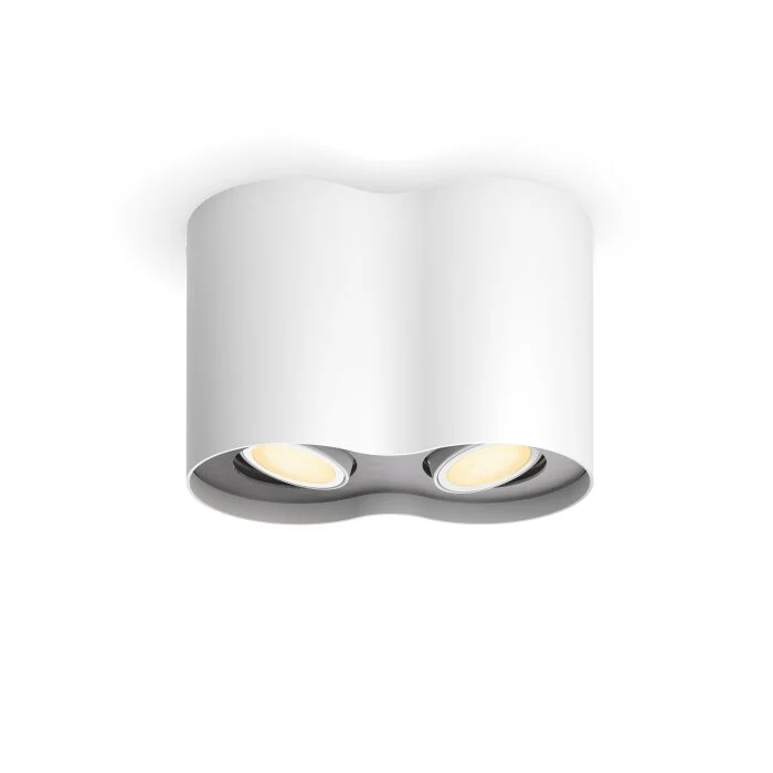 Lámparas Philips Pillar Plafones Blanca, 1 luz