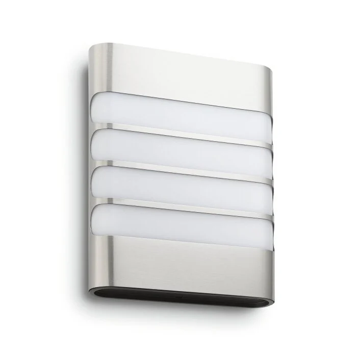 Lámparas Philips Raccoon Apliques LED Plata, 1 luz