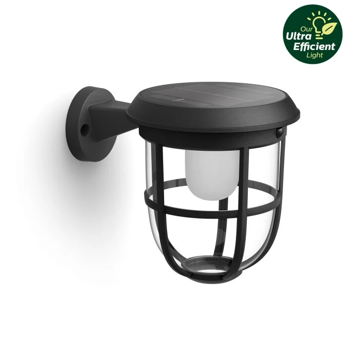 Lámparas Philips Radii Apliques LED Negro, 1 luz
