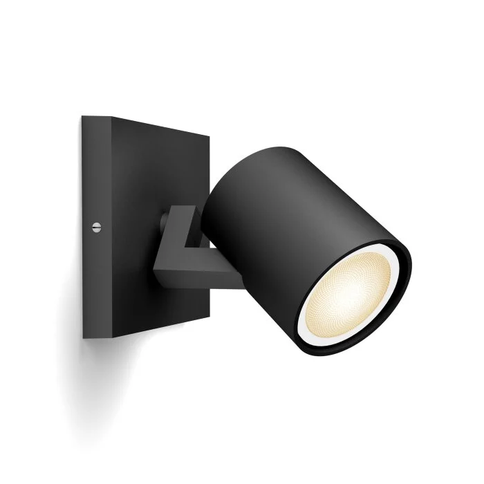 Lámparas Philips Runner Plafones, Apliques Negro, 1 luz