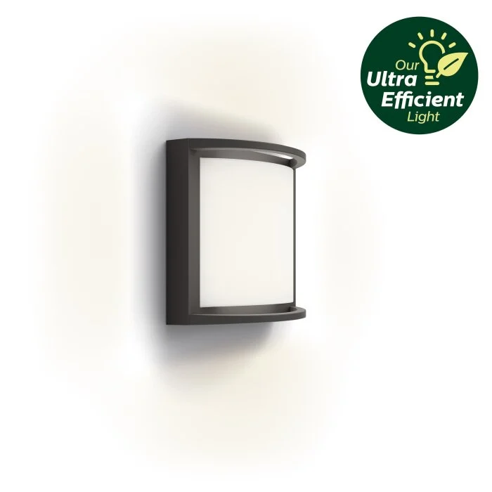 Lámparas Philips Samondra Aplique de exterior LED Antracita, 1 luz