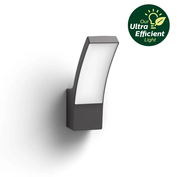 Lámparas Philips Splay Aplique de exterior LED Antracita, 1 luz