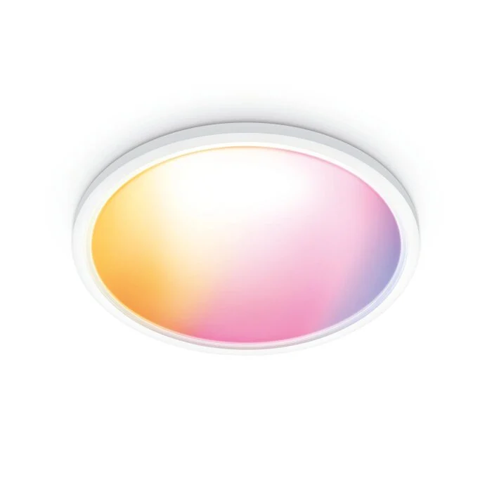 Lámparas Philips SuperSlim Plafones LED Blanca, 1 luz, Cambia de color