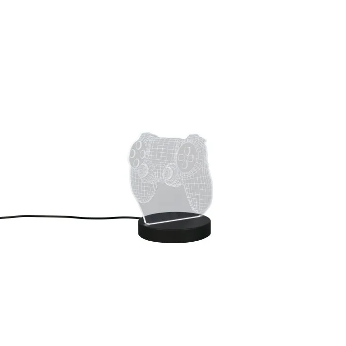 Lámparas Reality Joy Lámparas de mesa LED Negro, 1 luz, Cambia de color