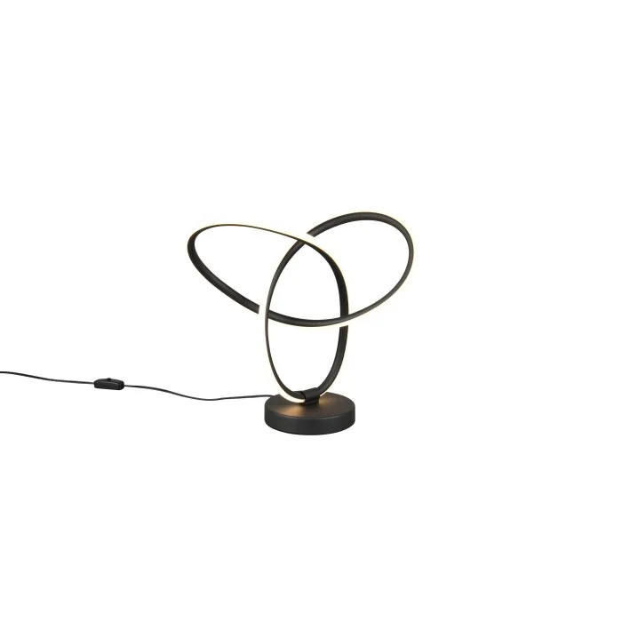 Lámparas Reality Lando Lámparas de mesa LED Negro, 1 luz