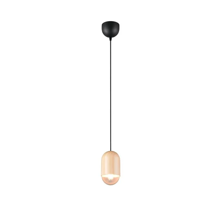 Lámparas Reality Nara Lámparas colgantes Madera clara, 1 luz