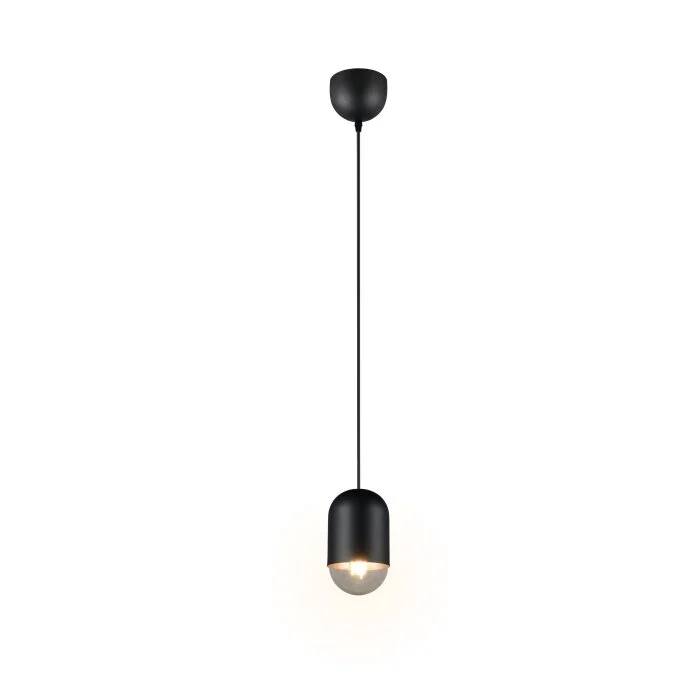 Lámparas Reality Nara Lámparas colgantes Negro, 1 luz