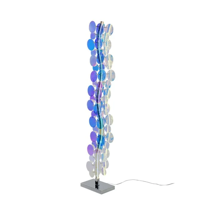 Lámparas Reality Pulse Lámpara de pie LED Cromo, 1 luz
